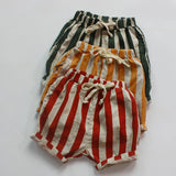 Linen Striped Short