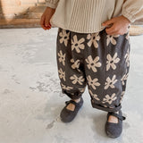 Flower Print Trouser Pants